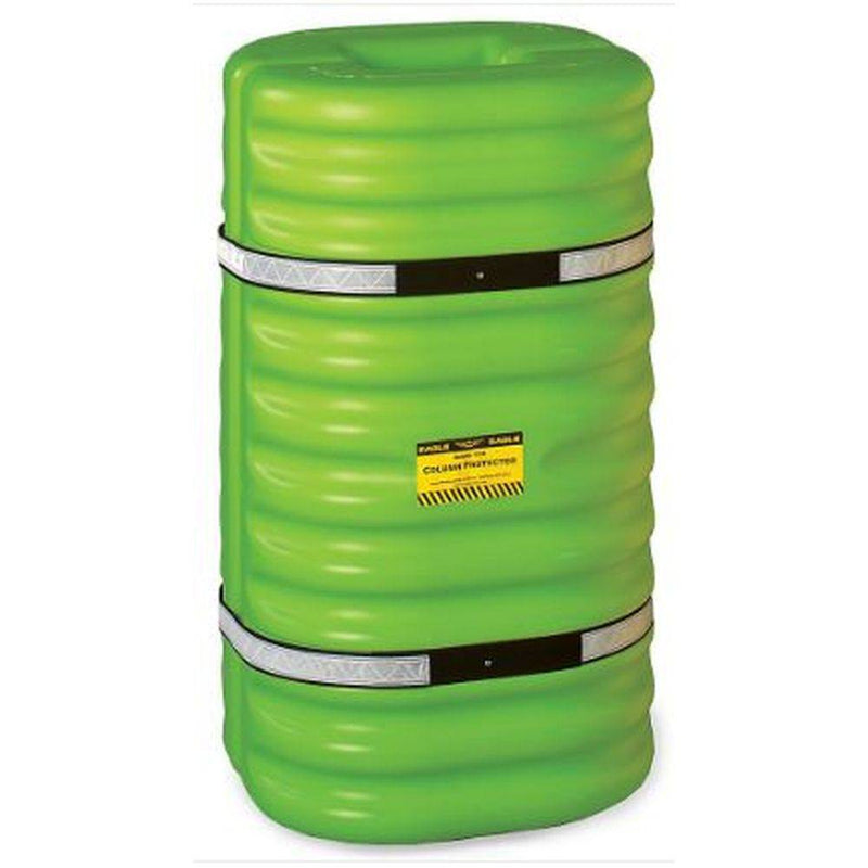 Column Protectors for Weight Bearing Columns 42"H (Yellow) - Eagle Manufacturing