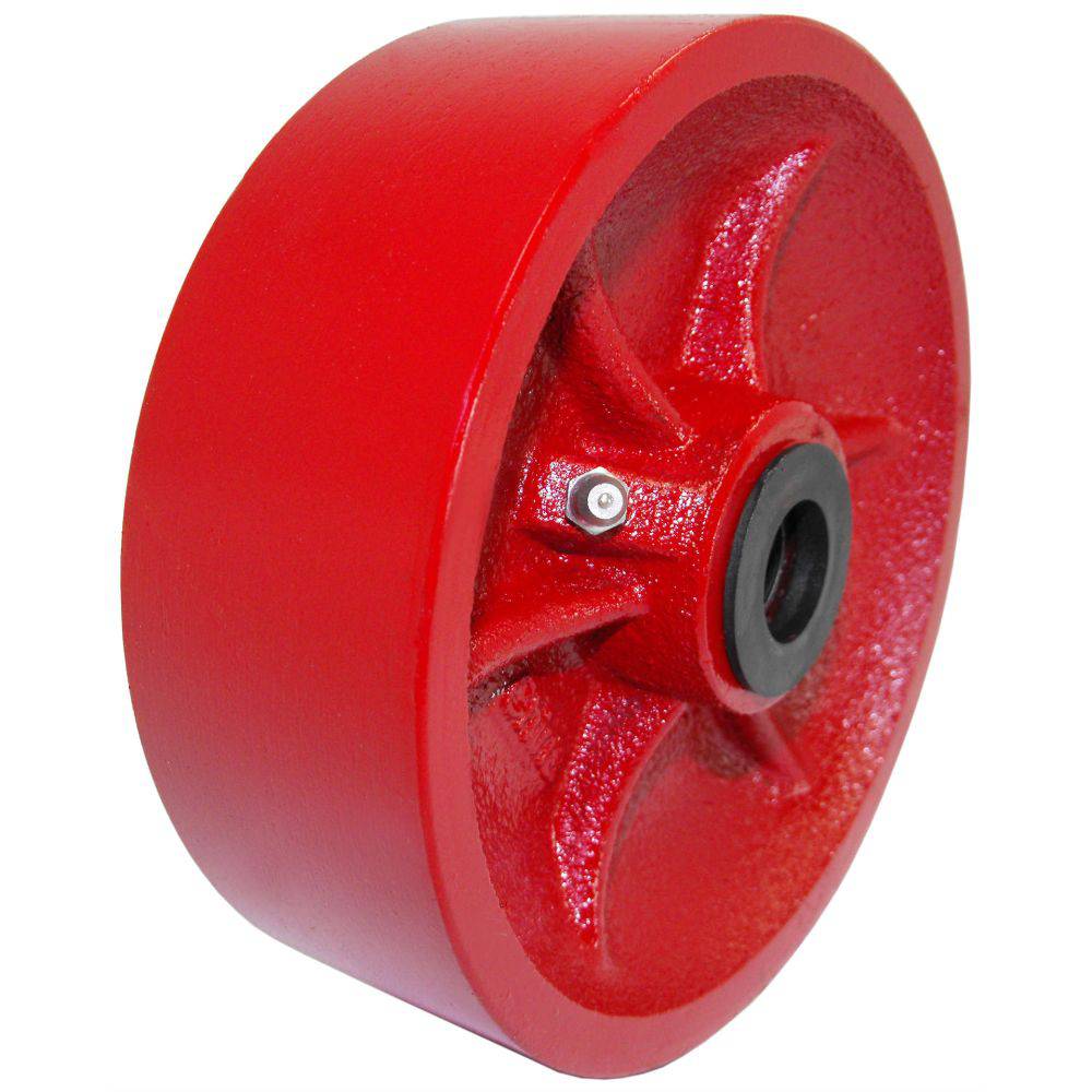 8" x 2" Ductile Steel Wheel - 2000 Lbs. Capacity - Durable Superior Casters