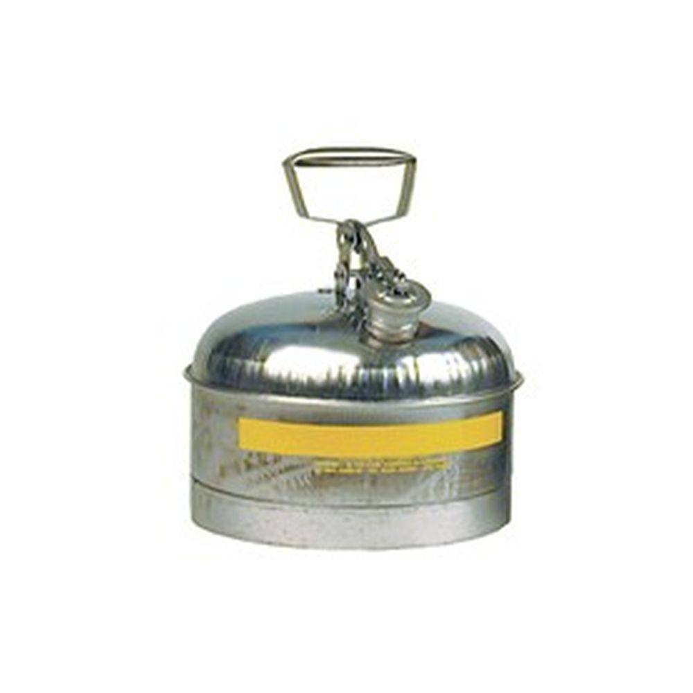 Type I Safety Can 2.5 Gal. Stainless Steel - Eagle Manufacturing