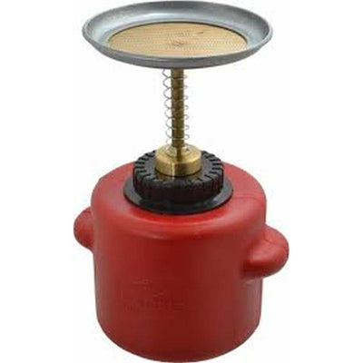 Plunger Can 1 Qt. Poly Red - Eagle Manufacturing