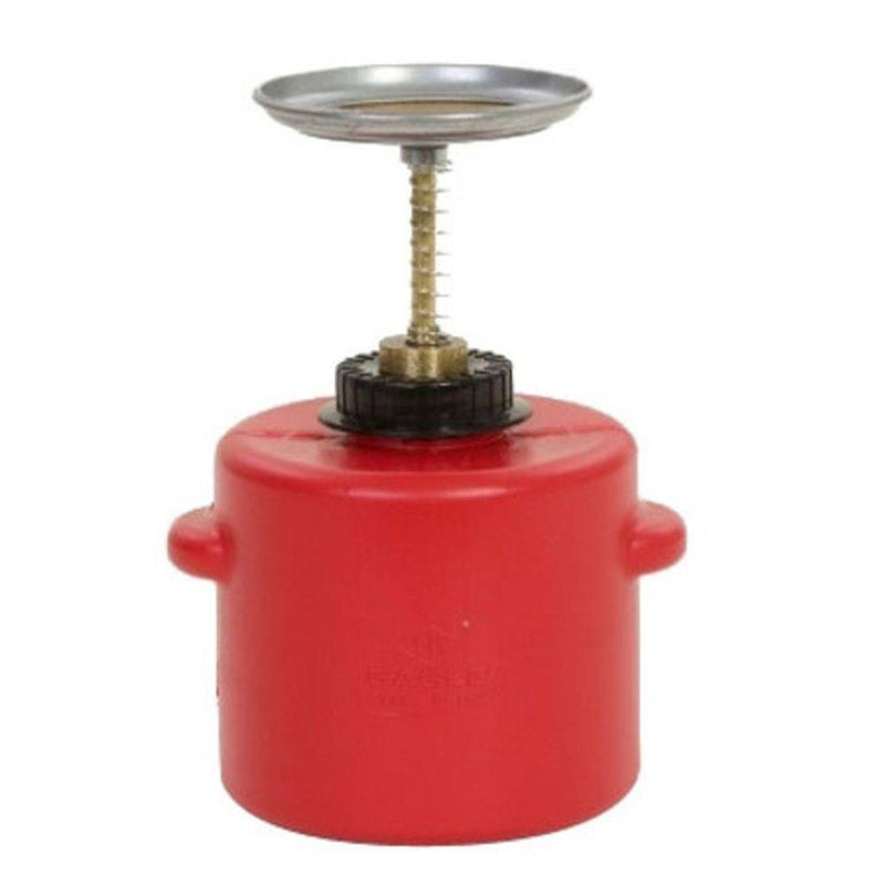 Plunger Can 4 Qt. Poly Red - Eagle Manufacturing