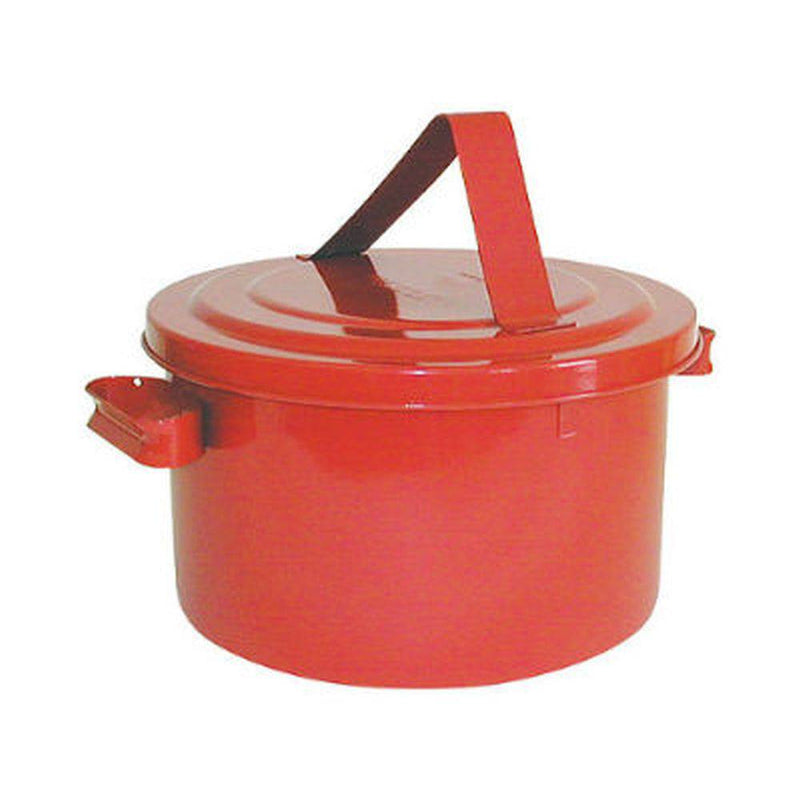 Bench Can 8 Qt. Metal Red - Eagle Manufacturing