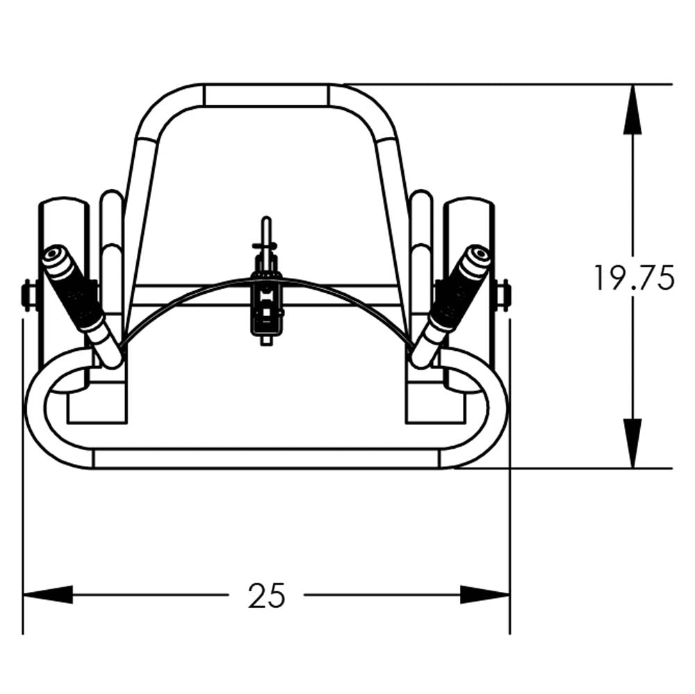 Valley Craft Steel 2-Wheel Drum Hand Trucks - F81895A3C