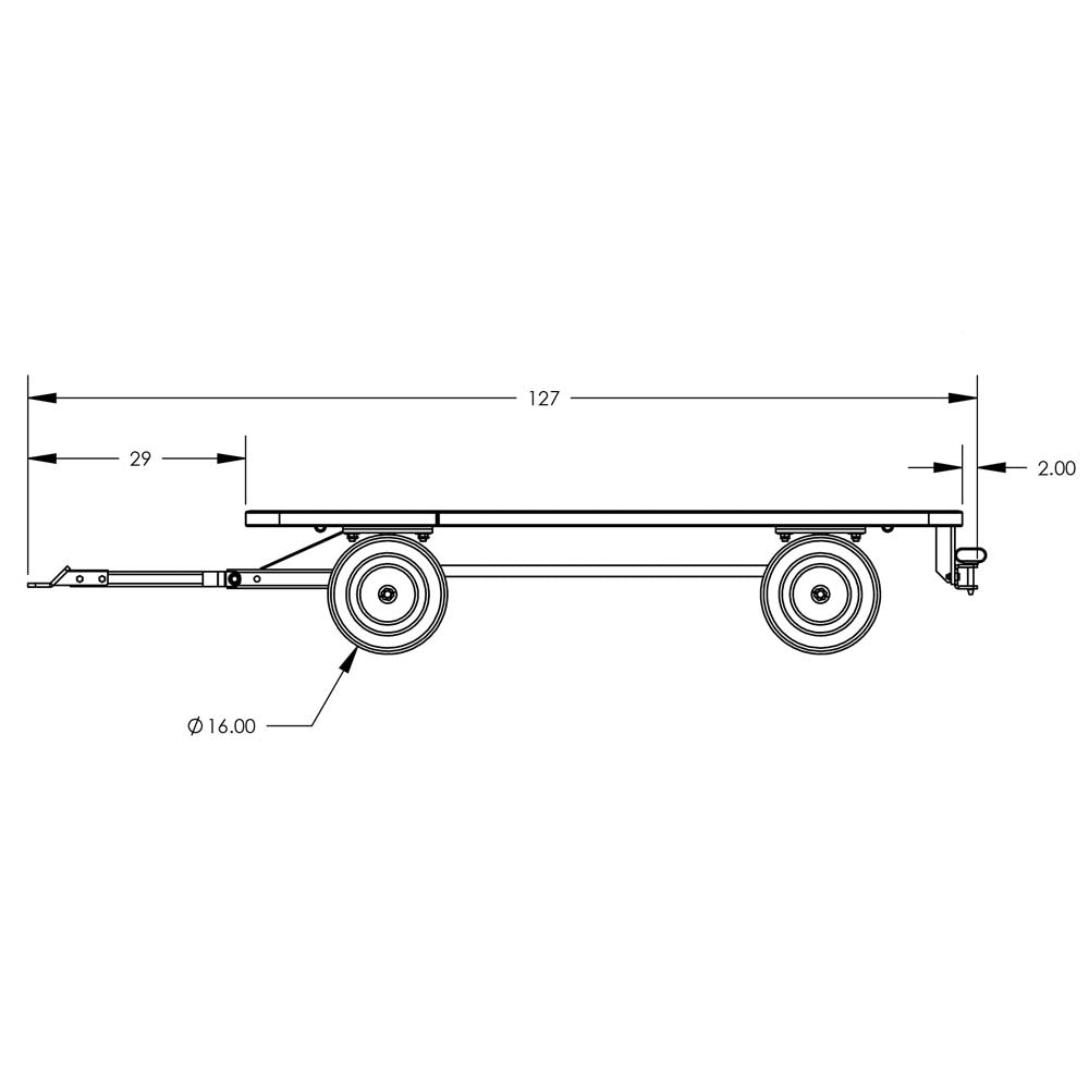 Valley Craft Quad-Steer Trailers - F83978