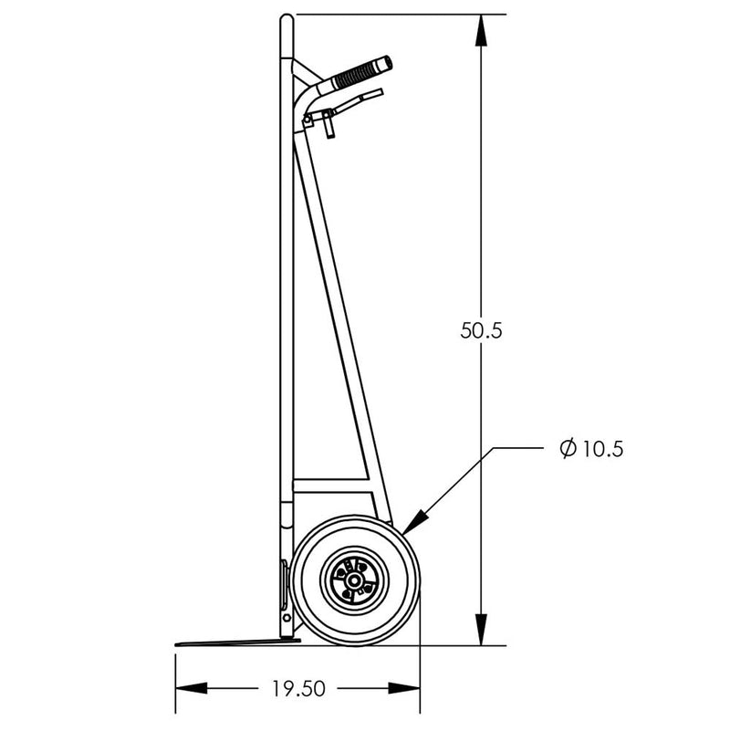 Valley Craft 2-Wheel Commercial Hand Trucks - F84008A1