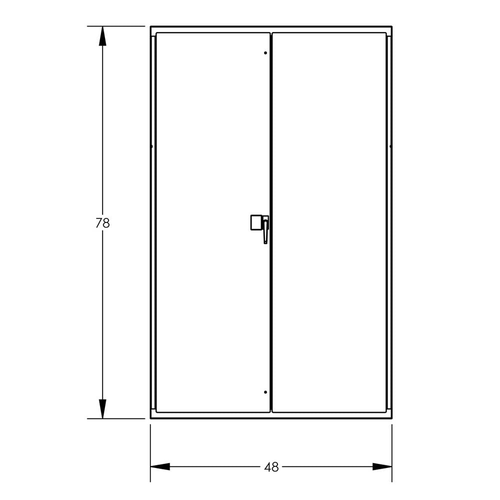 Valley Craft Electronic Locking Cabinets, Industrial - F85874A1