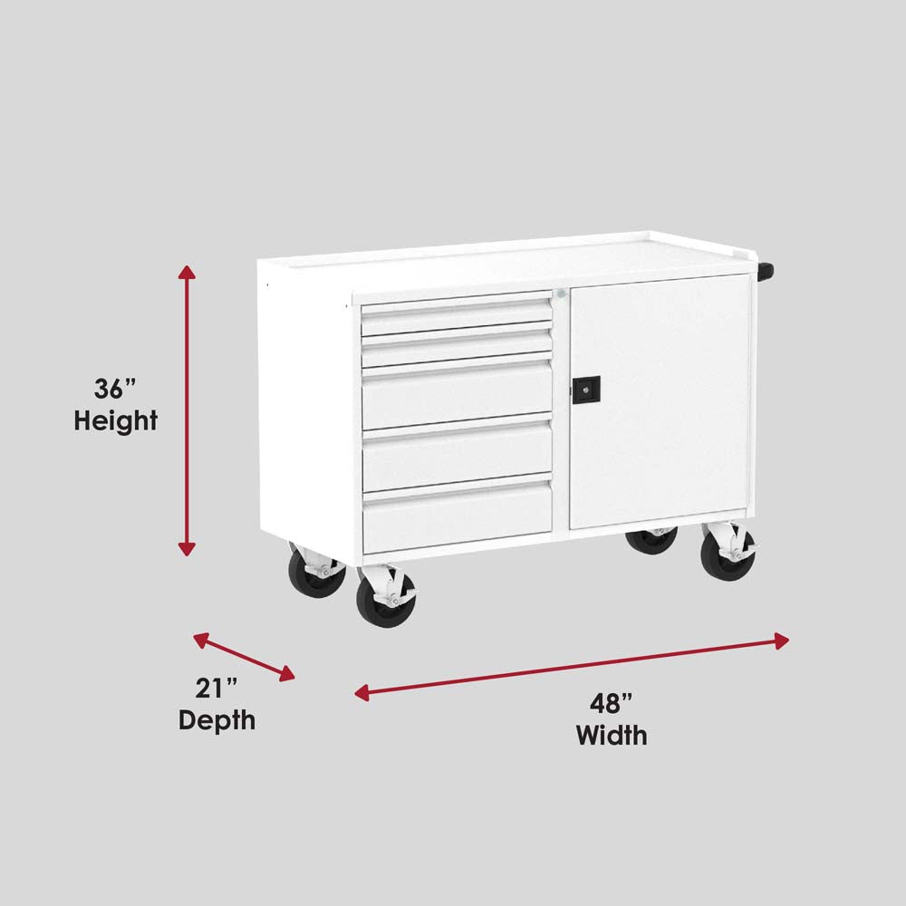 Valley Craft Deluxe Mobile Workbenches - F89616WW