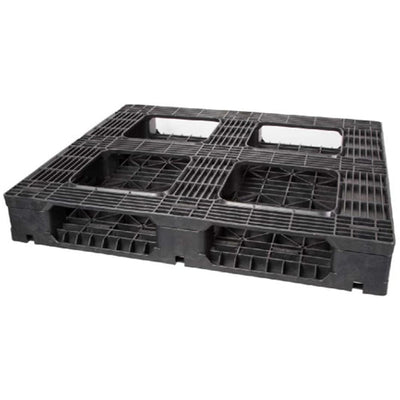 Stackable Rackable Plastic Pallet 48" x 40" - 25,000 lbs. Static Load - Nelson