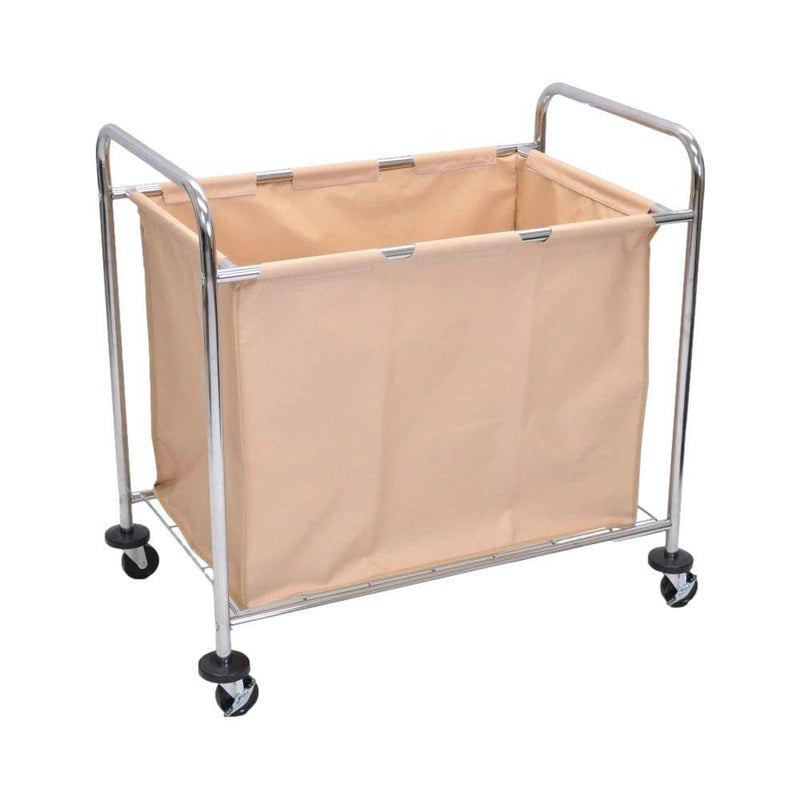 Laundry Cart Steel Frame Canvas Bag - Luxor