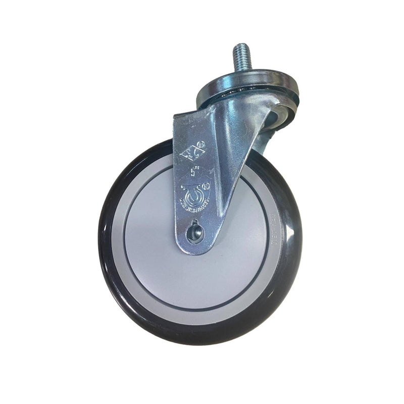 5" x 1-1/4" Poly-Pro Swivel Stem Caster - 350 lbs. Capacity - Durable Superior Casters