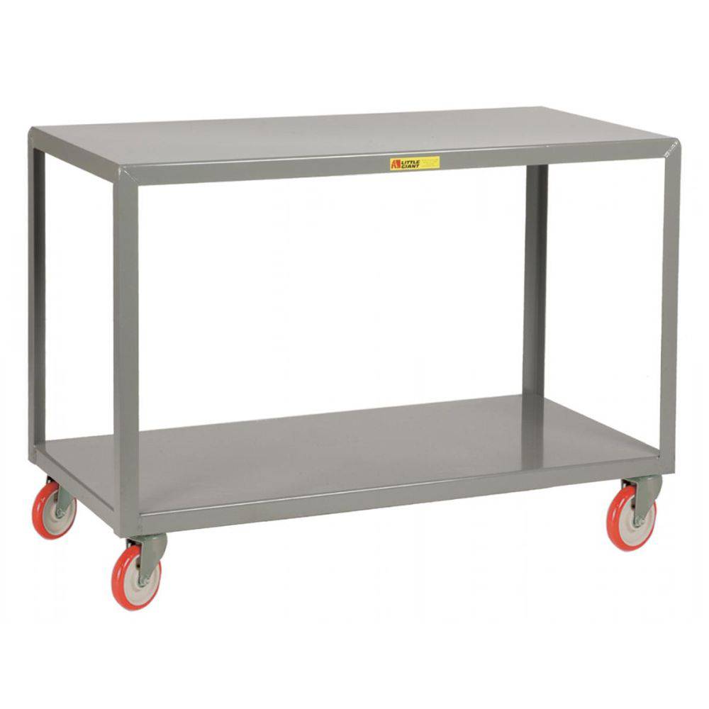 Mobile Table w/ Bottom Shelf - Little Giant