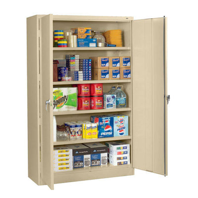 Jumbo Storage Cabinet (Pre-Assembled) 48"W x 24"D x 78"H - Tennsco
