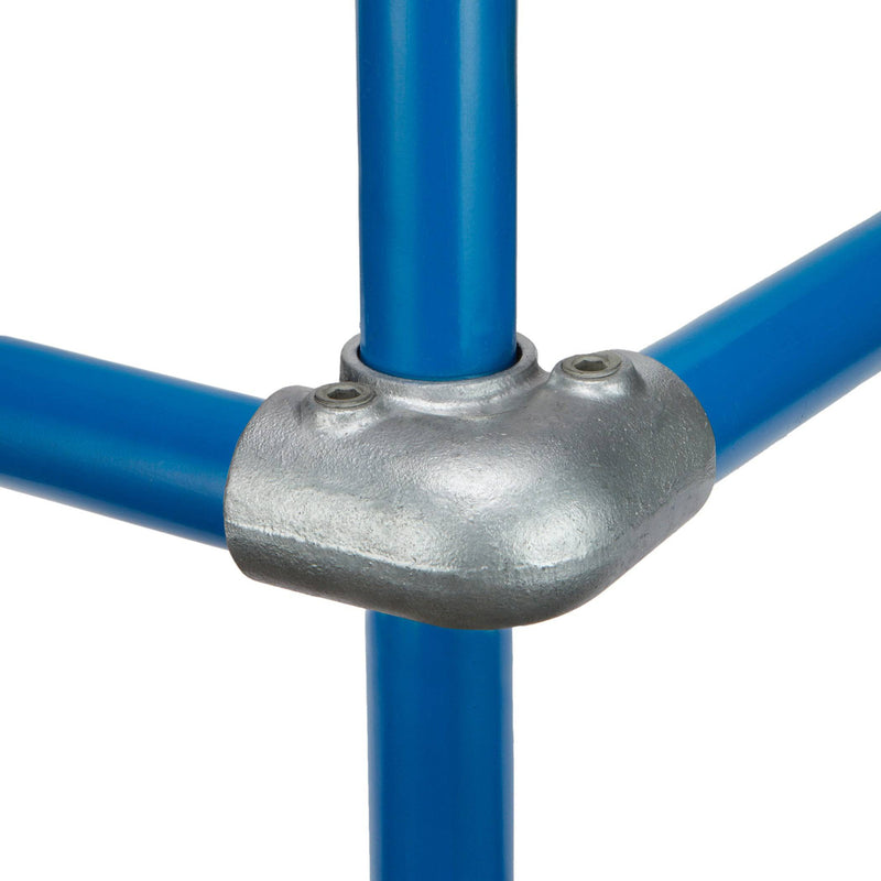 Corner Crossover; Size: 1-1/4 in ID/1.66 in OD Pipe - Kee Safety