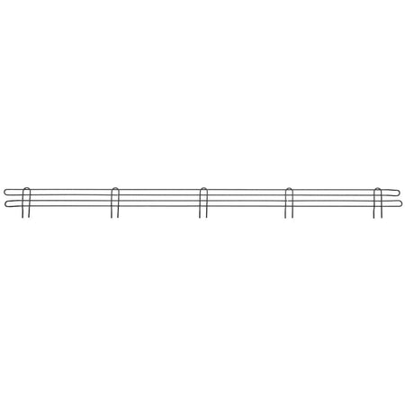 Metro Super Erecta 4 in High Stackable Ledge for Wire Shelving - Metro