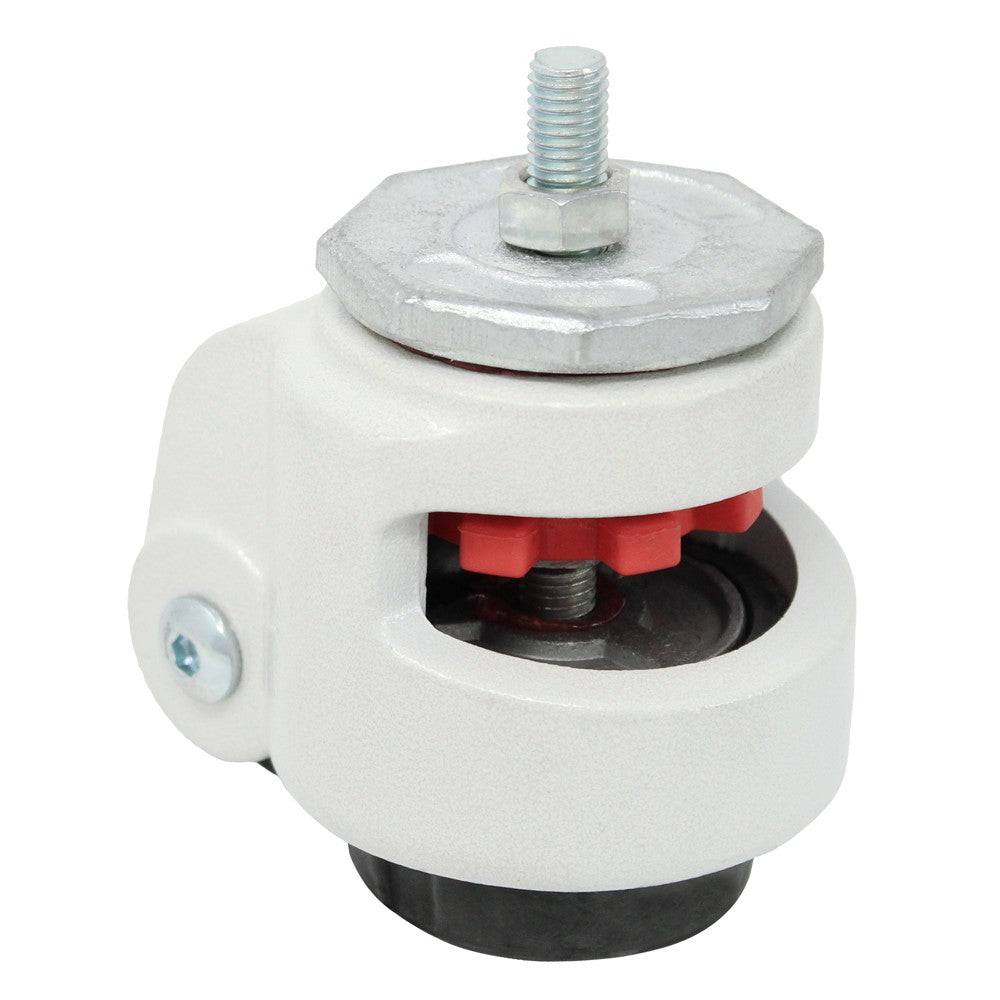 Leveling Caster Threaded Hollow Kingpin - 2200 lbs. Capacity - Durable Superior Casters