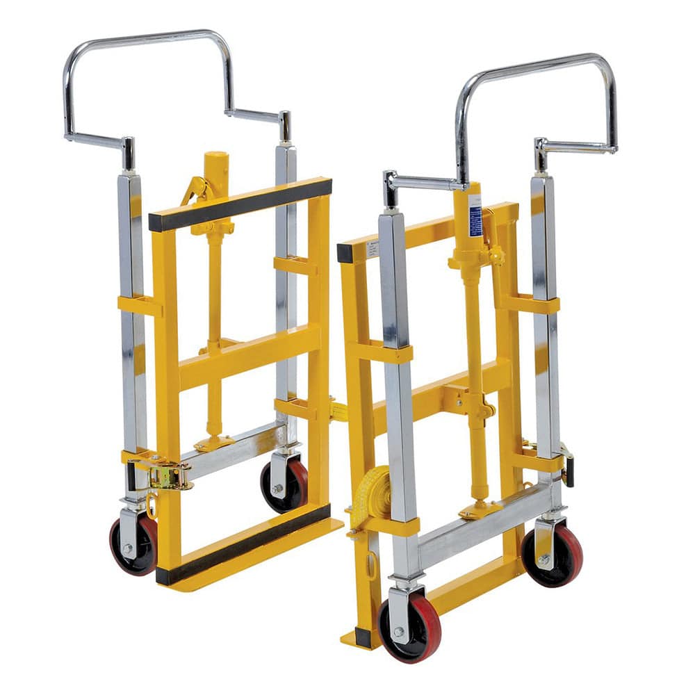 Steel Machinery/Vending Machine Lifts - 15 in x 27 in x 50 in - 4000 Lbs Capacity - Yellow - Vestil