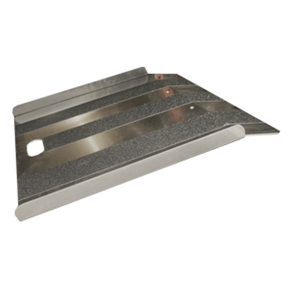 Non Skid Tap Traction Curb Ramp 27"W x 45"L - B&P Manufacturing