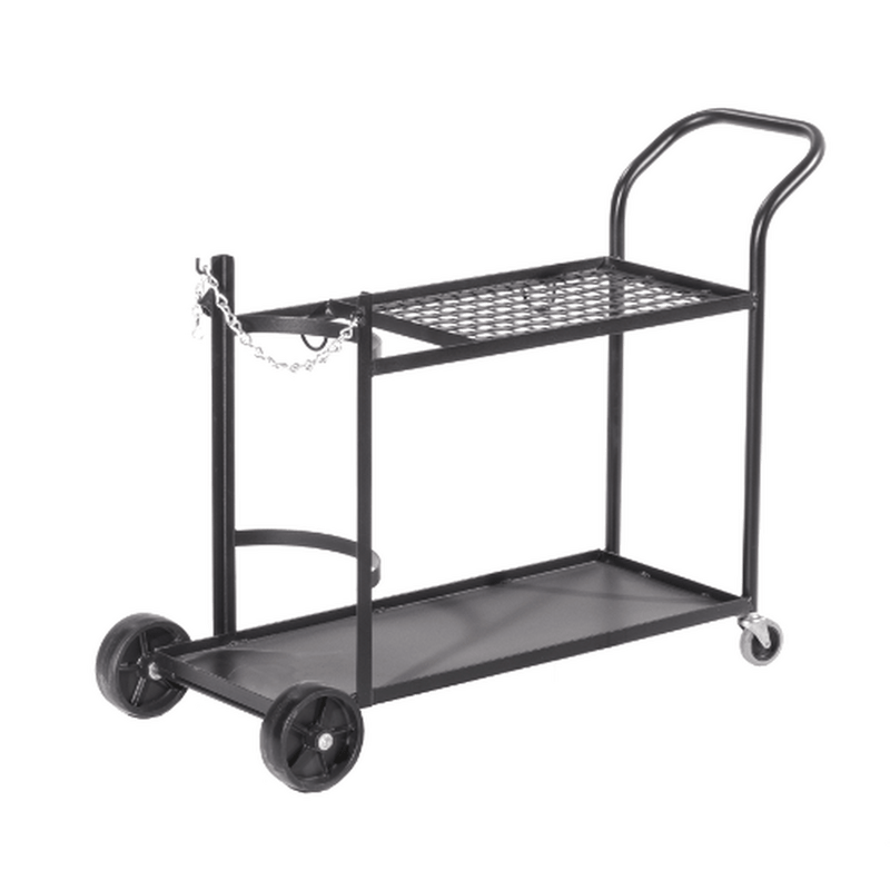 Steel Welding Cart (Mesh Shelves) - Dutro