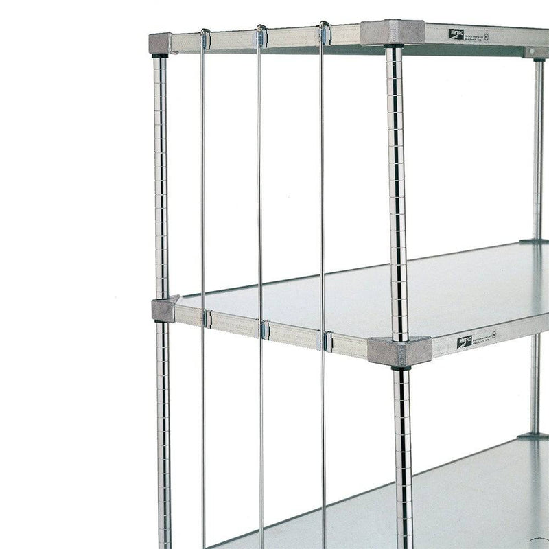 Metro Rods and Tabs for Super Erecta Solid Shelving - Metro