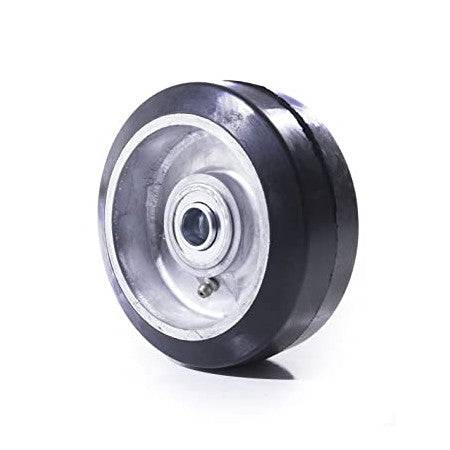 5" x 2" Mold-On Aluminum Wheel w/ Ball Bearing - 500 lbs. Capacity - Durable Superior Casters
