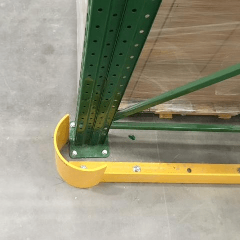 Double Sided End of Aisle Rack Protector Medium Duty | Source 4 Industries