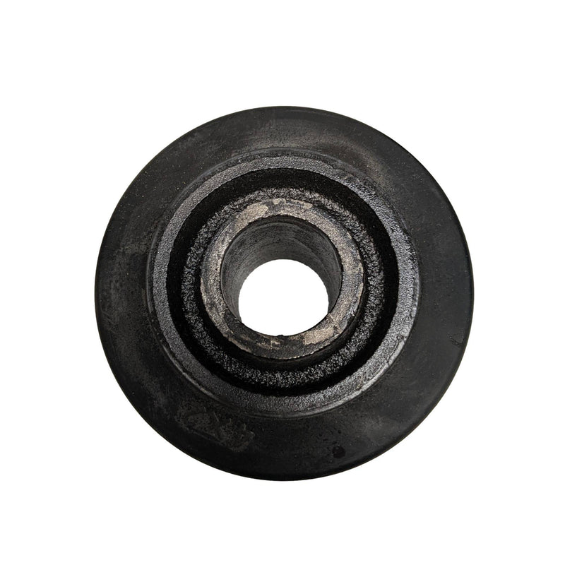 4" x 2" Mold-On Rubber Cast Wheel - 400 lbs. Capacity - Durable Superior Casters