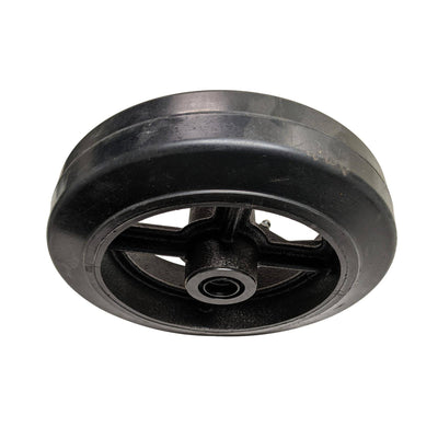 8" x 2" Mold-On Rubber Cast Wheel - 600 lbs. Capacity - Durable Superior Casters