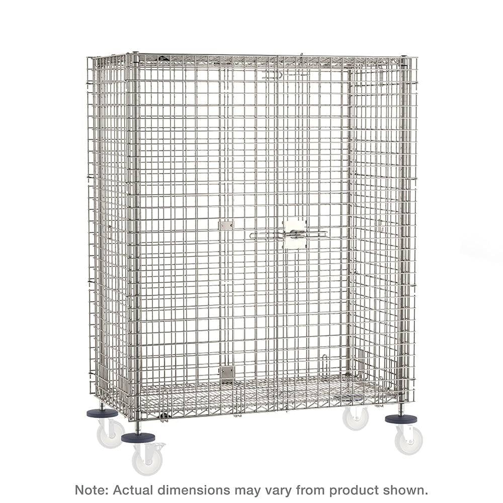 Standard-Duty Stem Caster Security Shelving Unit - Metro