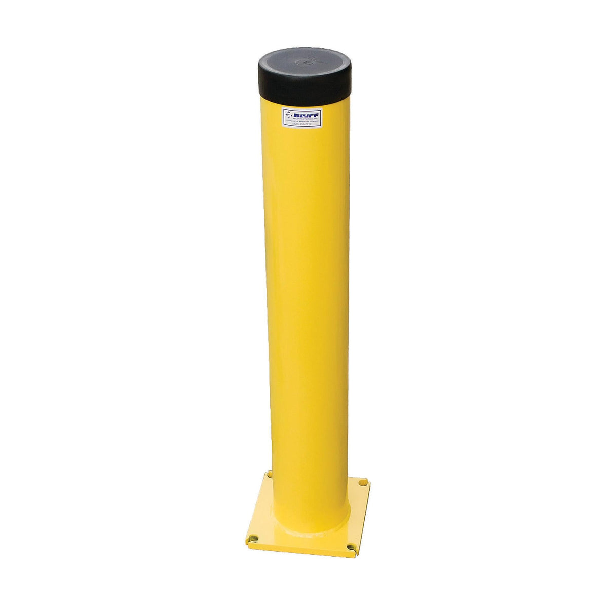 Collard Post Bluff Yellow Steel Bollard Post – Source 4 Industries