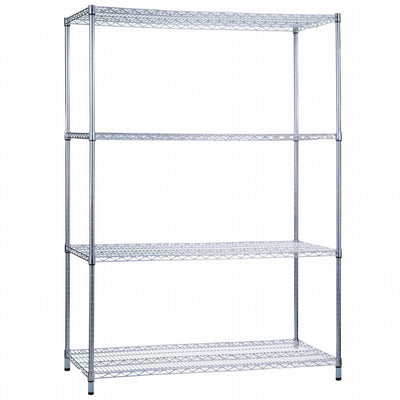 Wire Shelving Unit - 18" x 48" x 72" - R&B Wire
