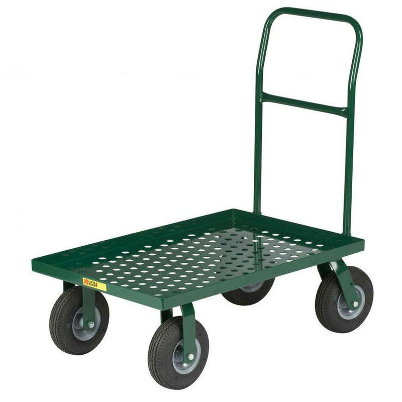 Nursery Platform Truck Perforated Deck (Solid Rubber Wheels) - Little Giant
