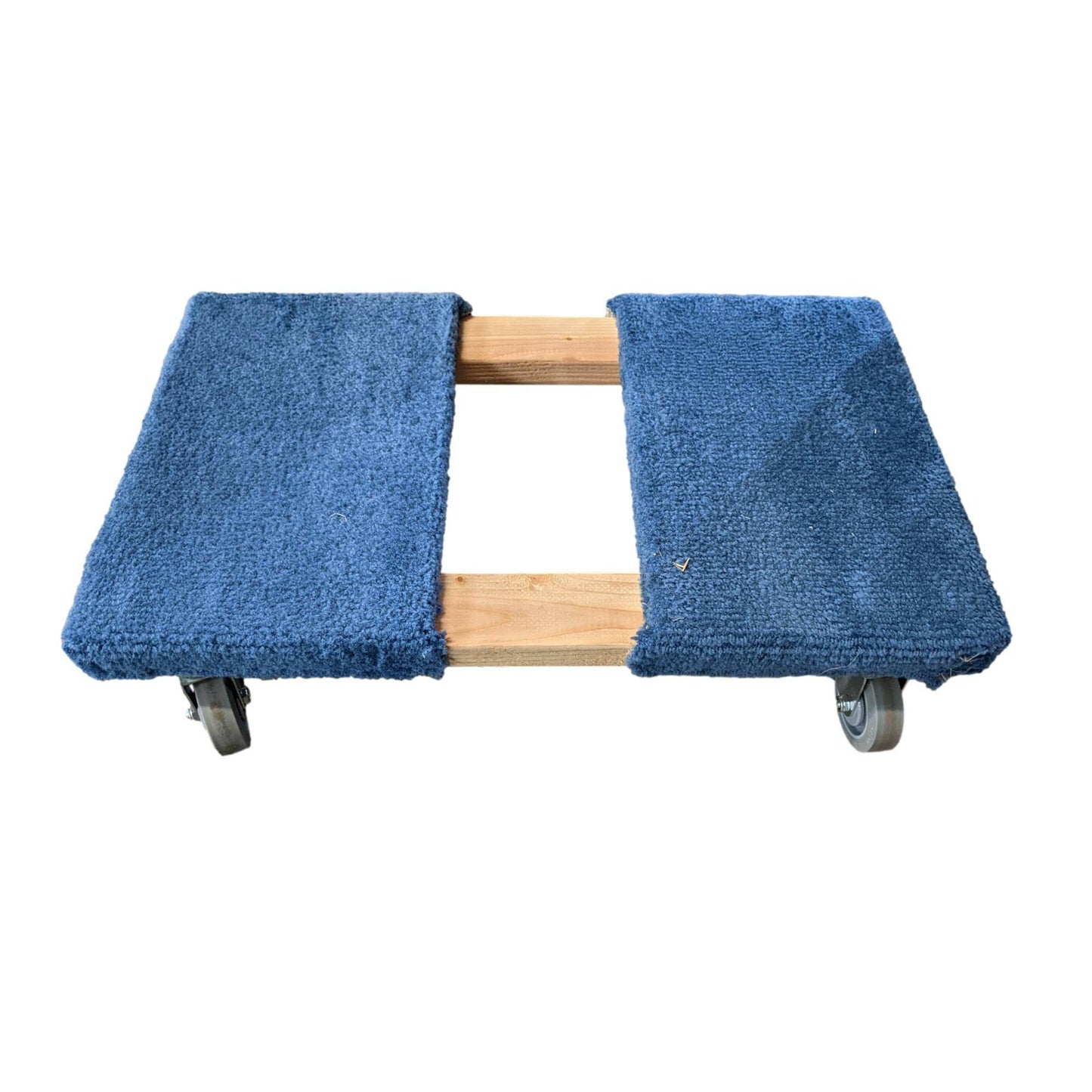 Carpeted Pro-Mover Trade Show Dolly w- Four 4" Thermoplastic Wheels - 1,000lb Capacity - Source 4 Industries