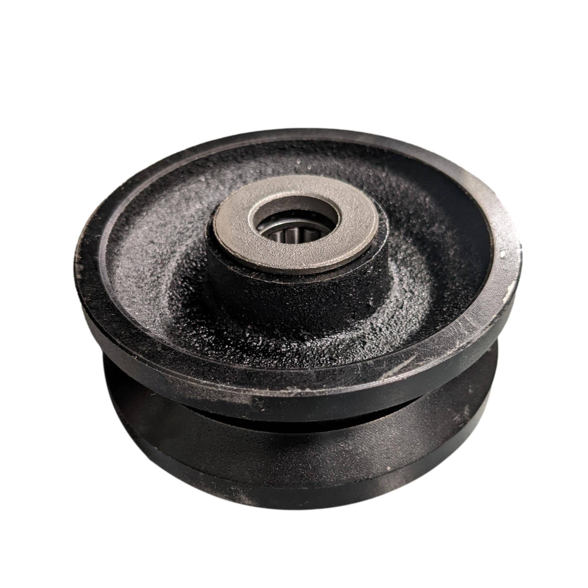 5" X 2" Cast Iron V-Groove Wheel Swivel Caster With Total Locking Brak 900 Lbs Capacity