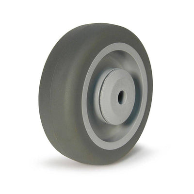 3-1/2" Gray Thermoplastic Rubber Wheel - 220lb. Capacity - DH International