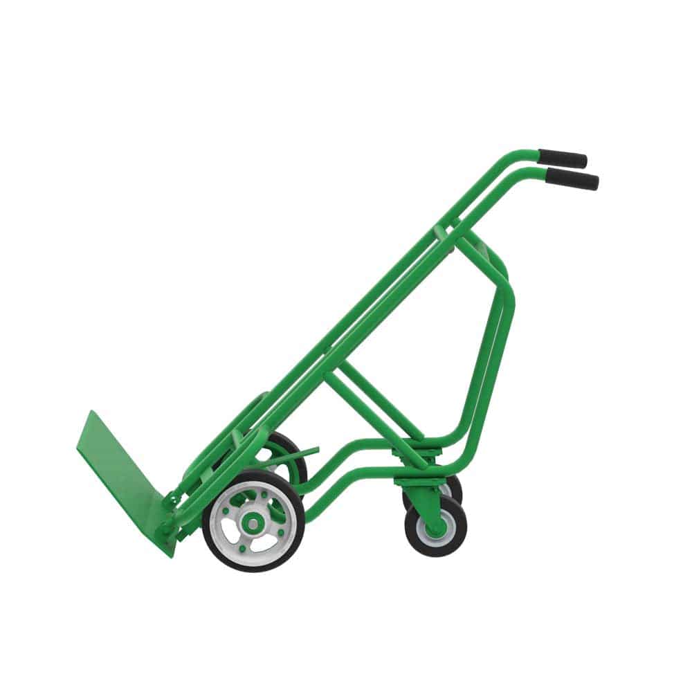Valley Craft 4-Wheel Deluxe Commercial Hand Trucks, Spring-Loaded Shoe - Valley Craft