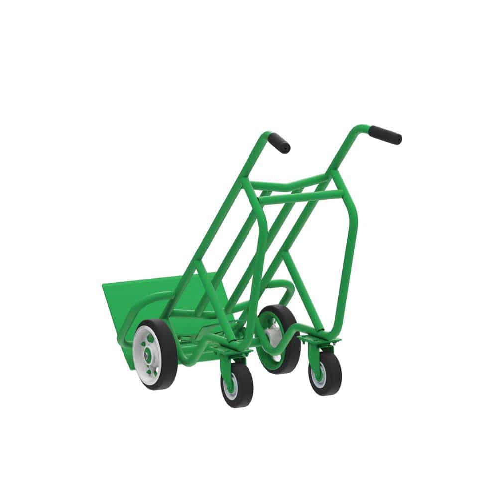 Valley Craft 4-Wheel Deluxe Commercial Hand Trucks, Spring-Loaded Shoe - Valley Craft