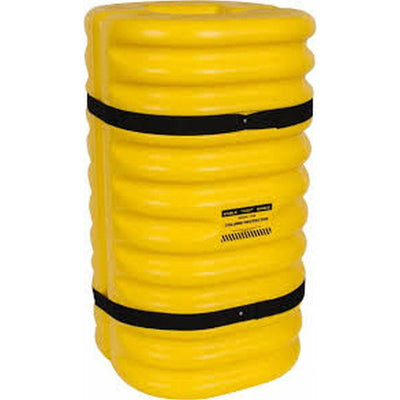 Column Protectors for Weight Bearing Columns 42"H (Yellow) - Eagle Manufacturing
