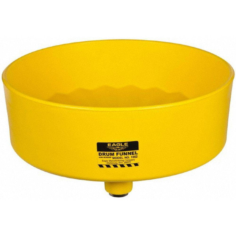 Drum Funnel w/ Screen - Eagle Manufacturing