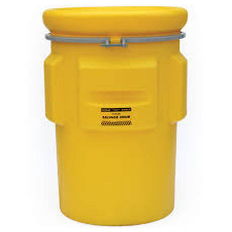 Salvage Drum 95 Gal. Yellow w/ Metal Band & Bolt - Eagle Manufacturing