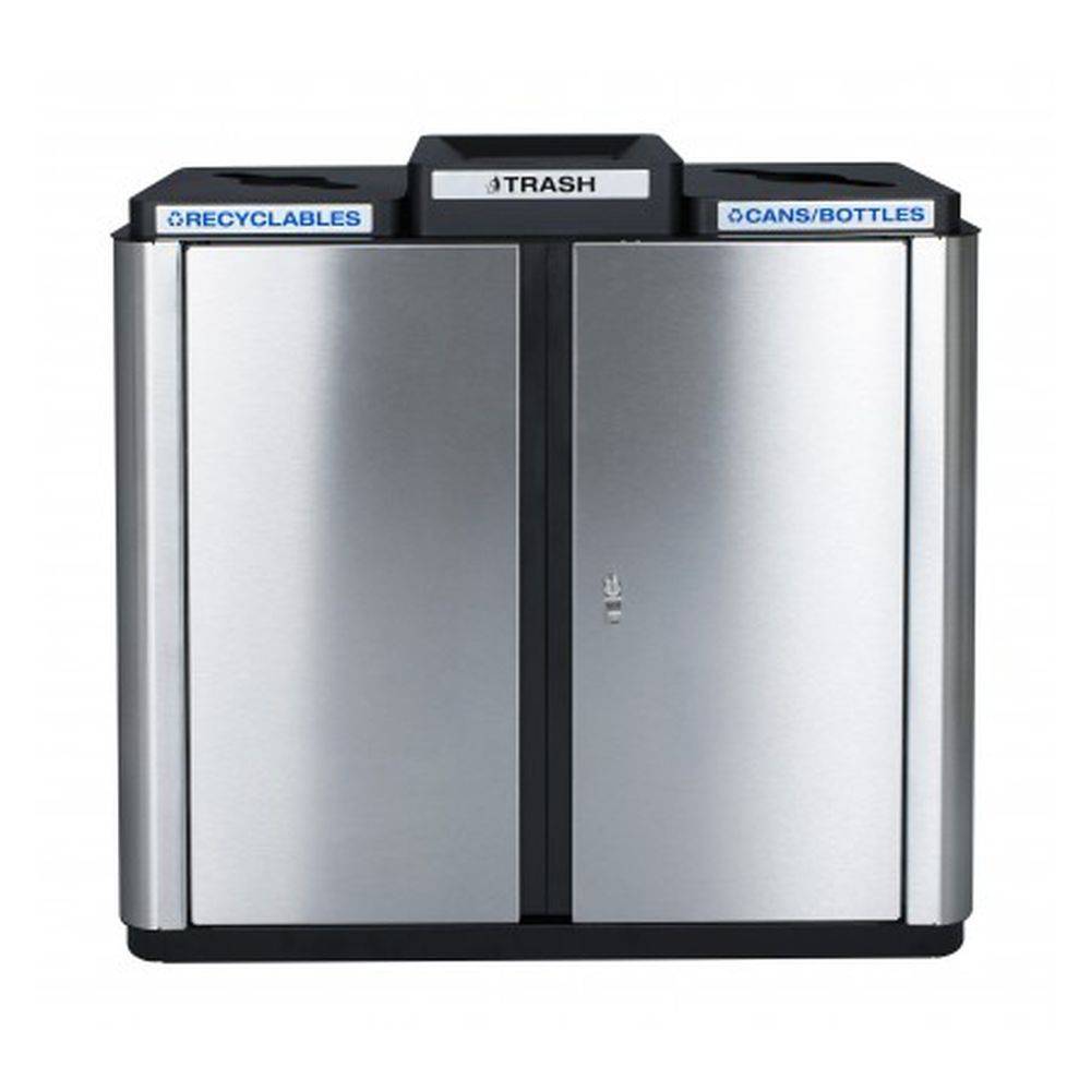 Echelon Collection Indoor Three Stream Receptacle - Ex-Cell Kaiser