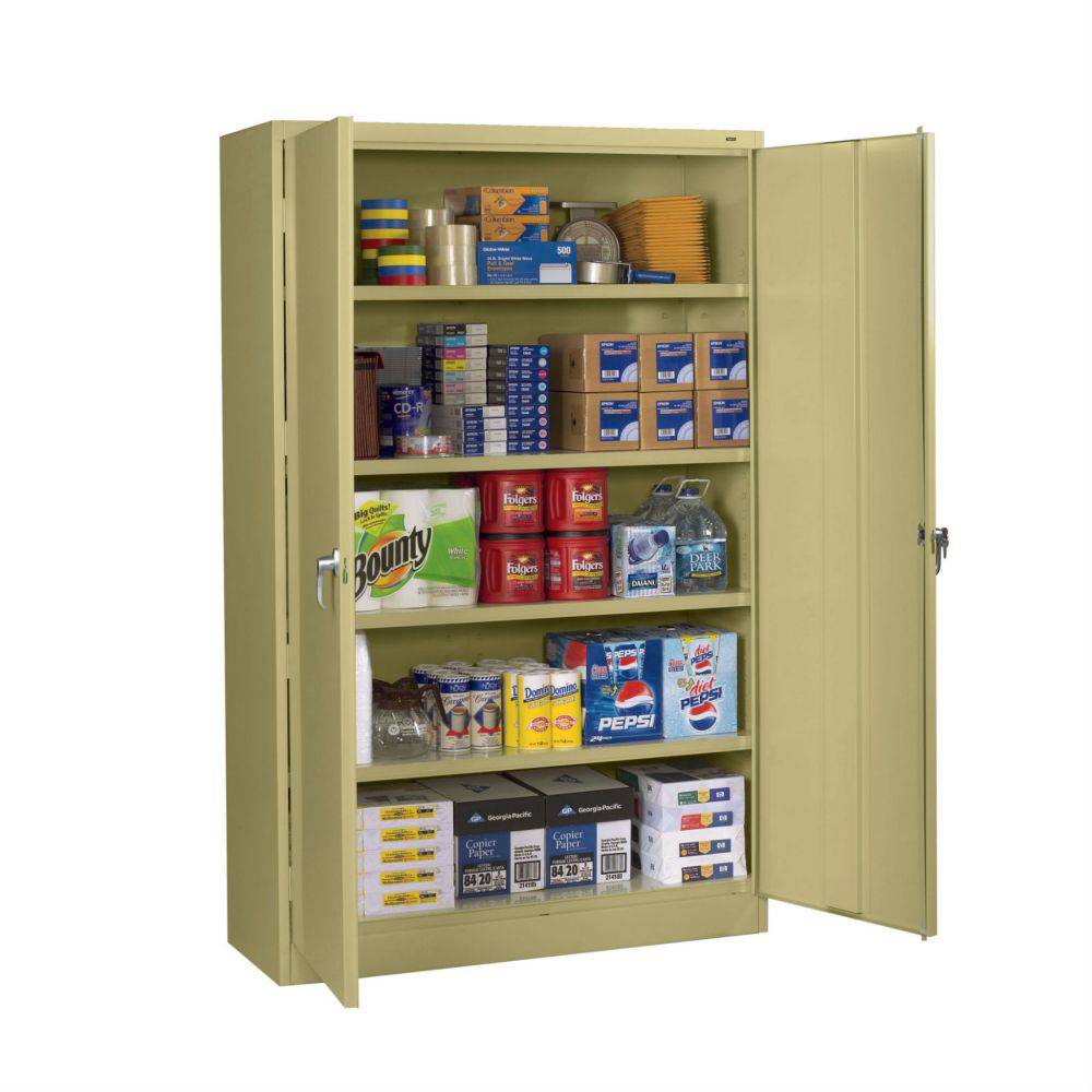 Jumbo Storage Cabinet (Unassembled) 48"w x 18"d x 78"h - Tennsco