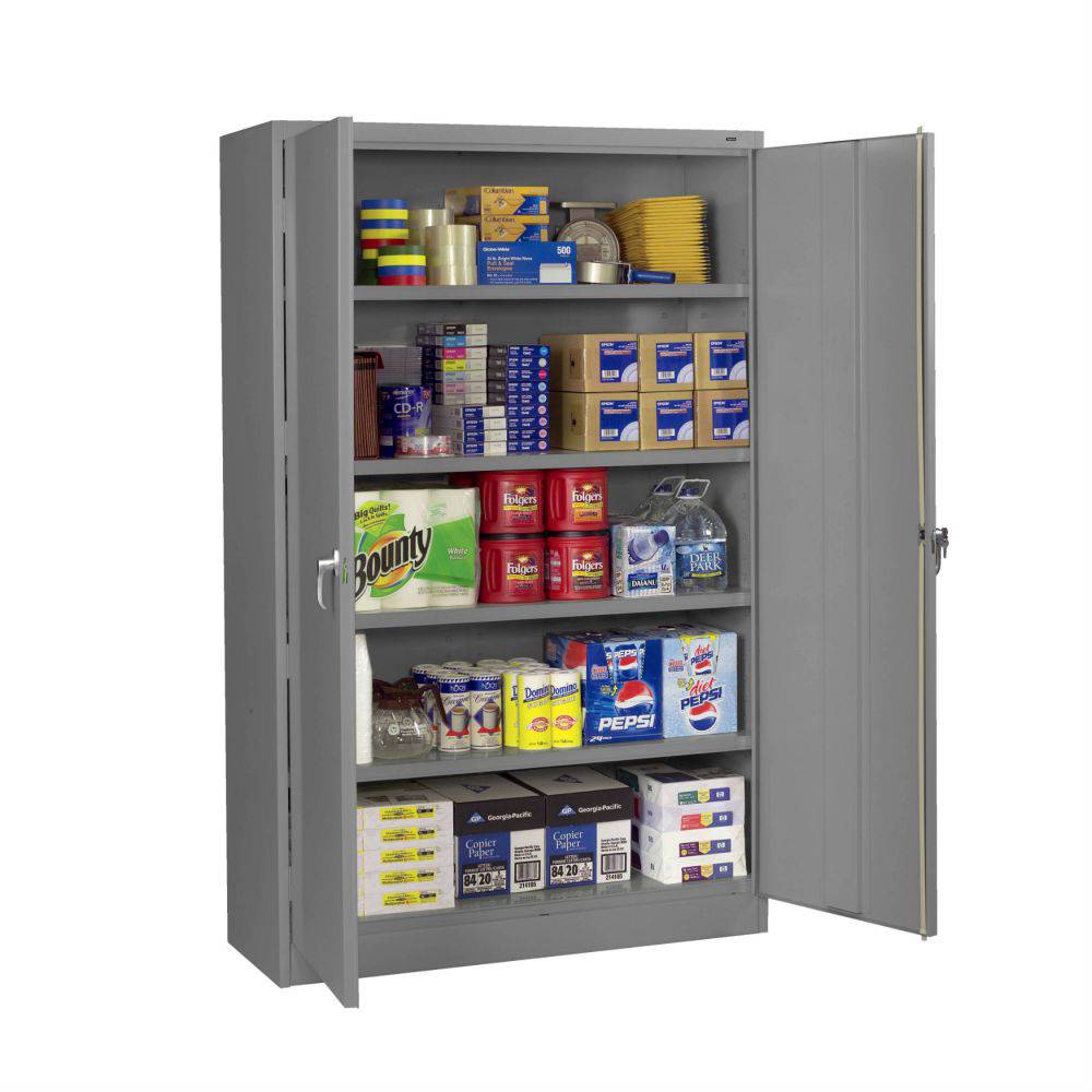 Jumbo Storage Cabinet (Unassembled) 48"W x 24"D x 78"H - Tennsco