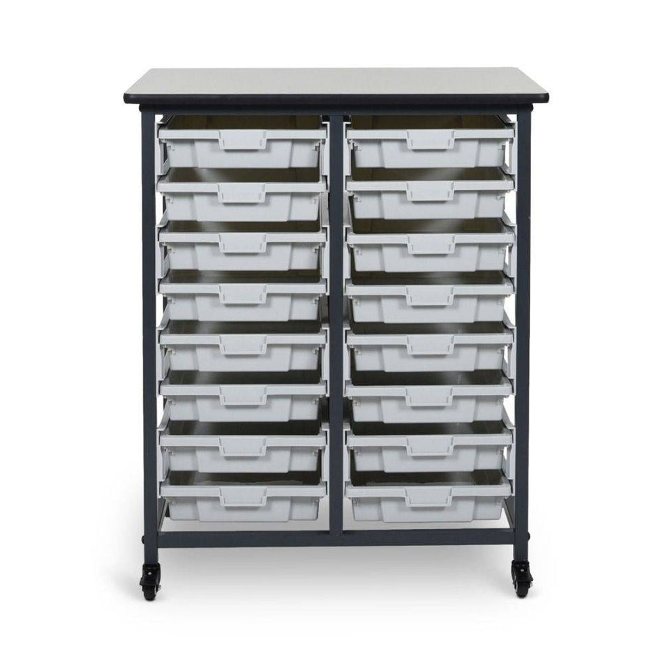 Mobile Bin Storage Unit (Small Bins) - Luxor
