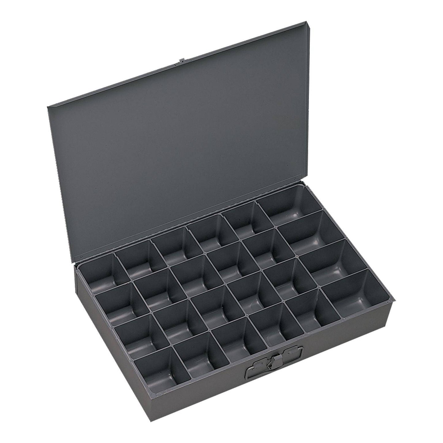 Small Steel Compartment Box, 24 Opening - Durham