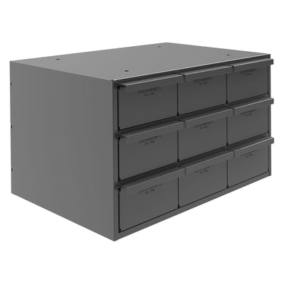 Storage Unit with Drawers for Small Parts, Gray - Durham