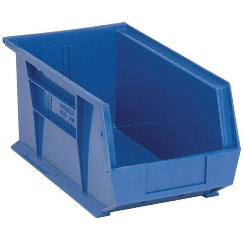 Ultra Stack and Hang Bins 8-1/4"W x 14-3/4"L (12 pack) - Quantum Storage Systems