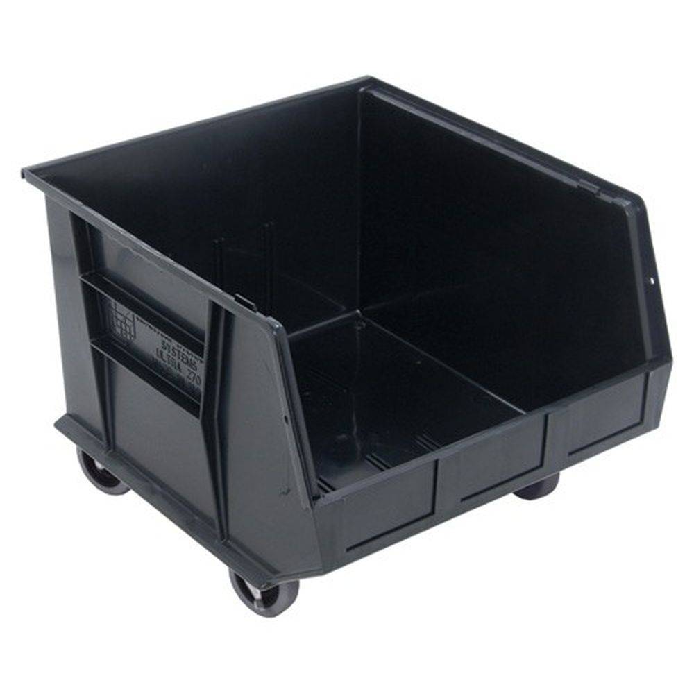 Eco Mobile Ultra Stack and Hang Bins 16-1/2"W x 18"L x 11"H (3 Pack) - Quantum Storage Systems