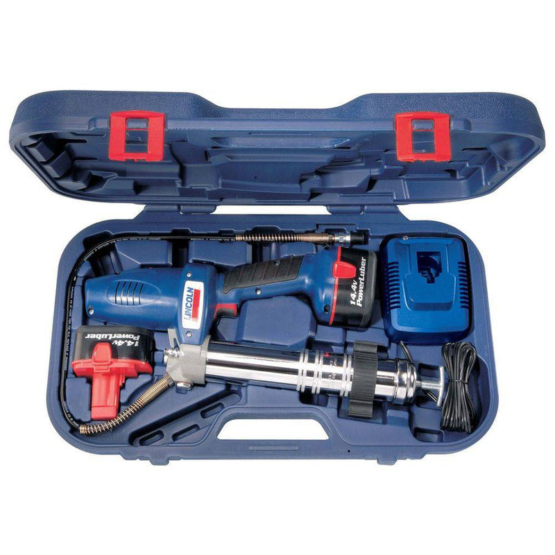 14.4 Volt Powerluber w/ Case and Two Batteries - Lincoln Industrial