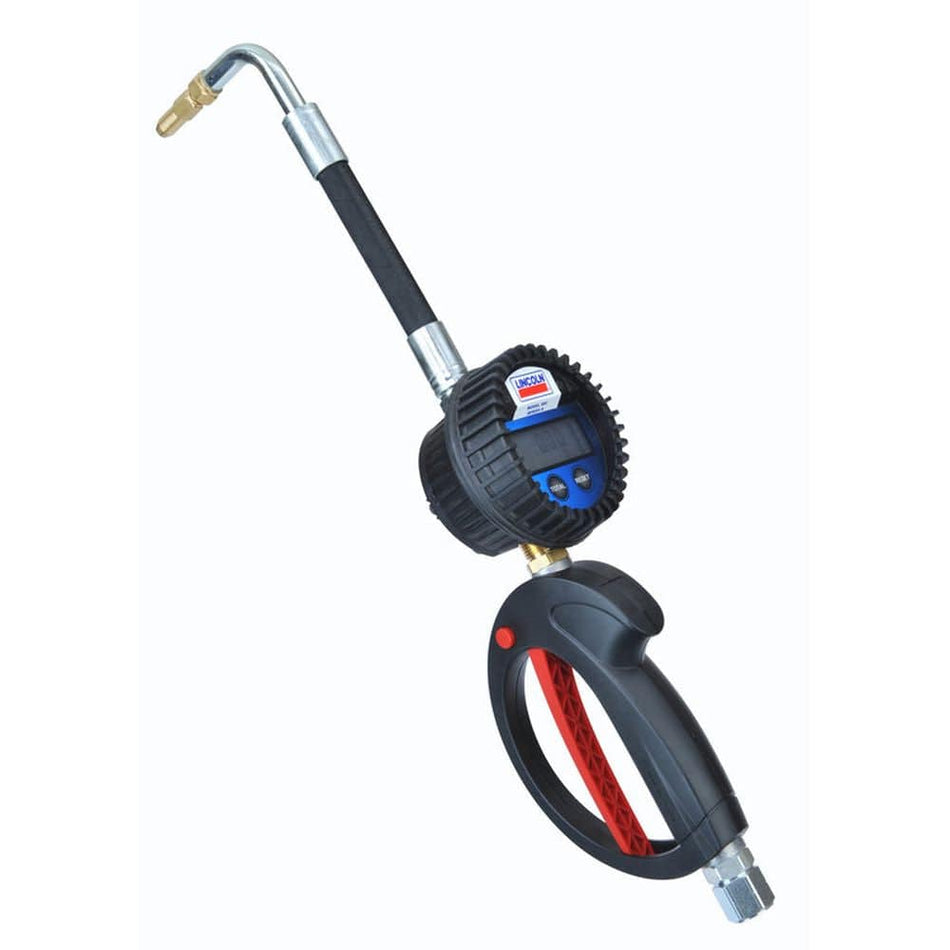 Electric Lube Meter 90Â° Flexible Extension - Lincoln Industrial