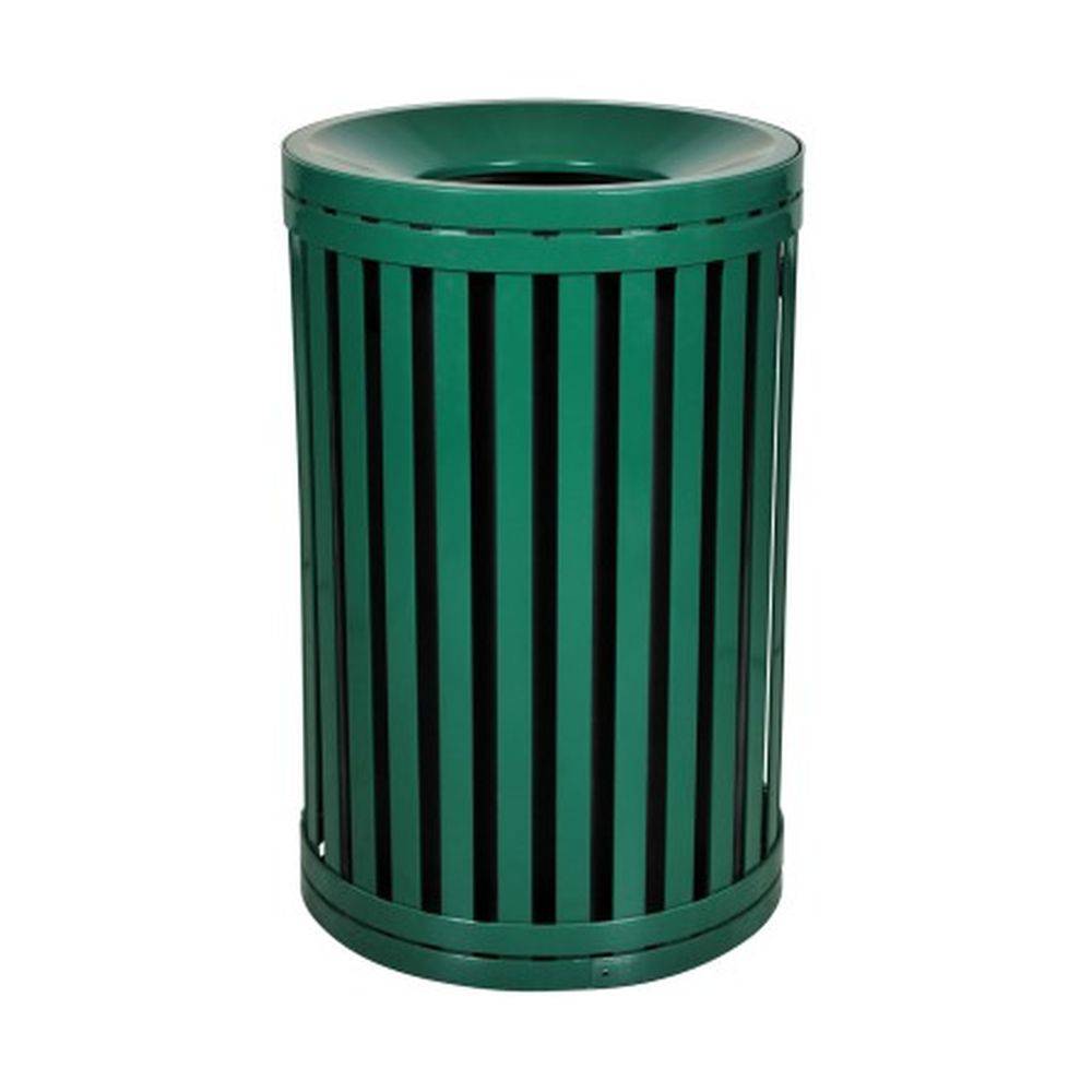 Streetscape Outdoor Trash Receptacle (45 Gal.) - Ex-Cell Kaiser